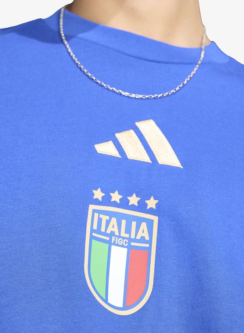 Adidas Italy DNA Graphic T-Shirt - Image 4